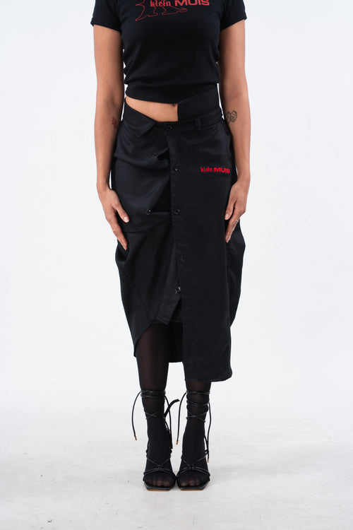Black Shirt Skirt