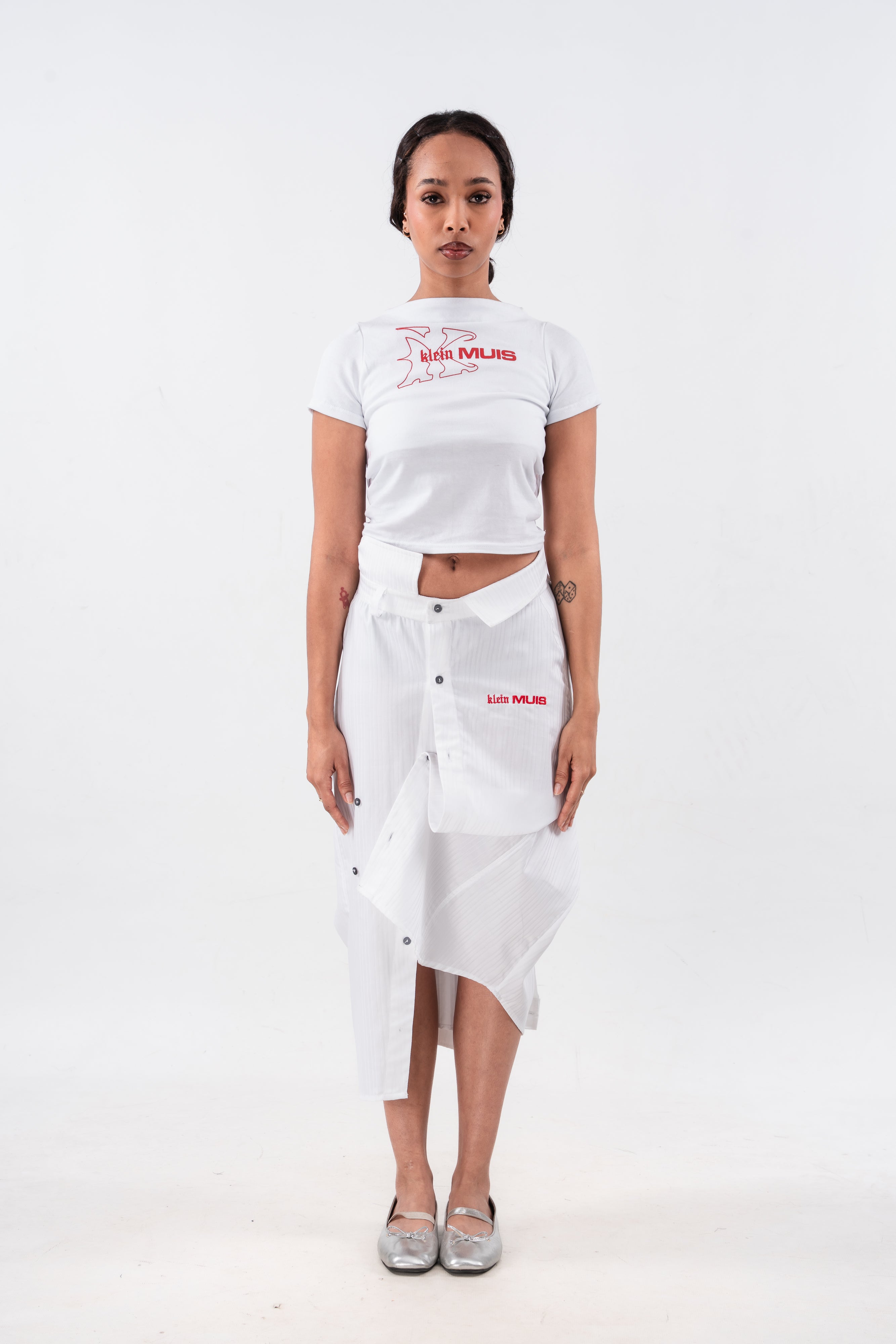 White Shirt Skirt