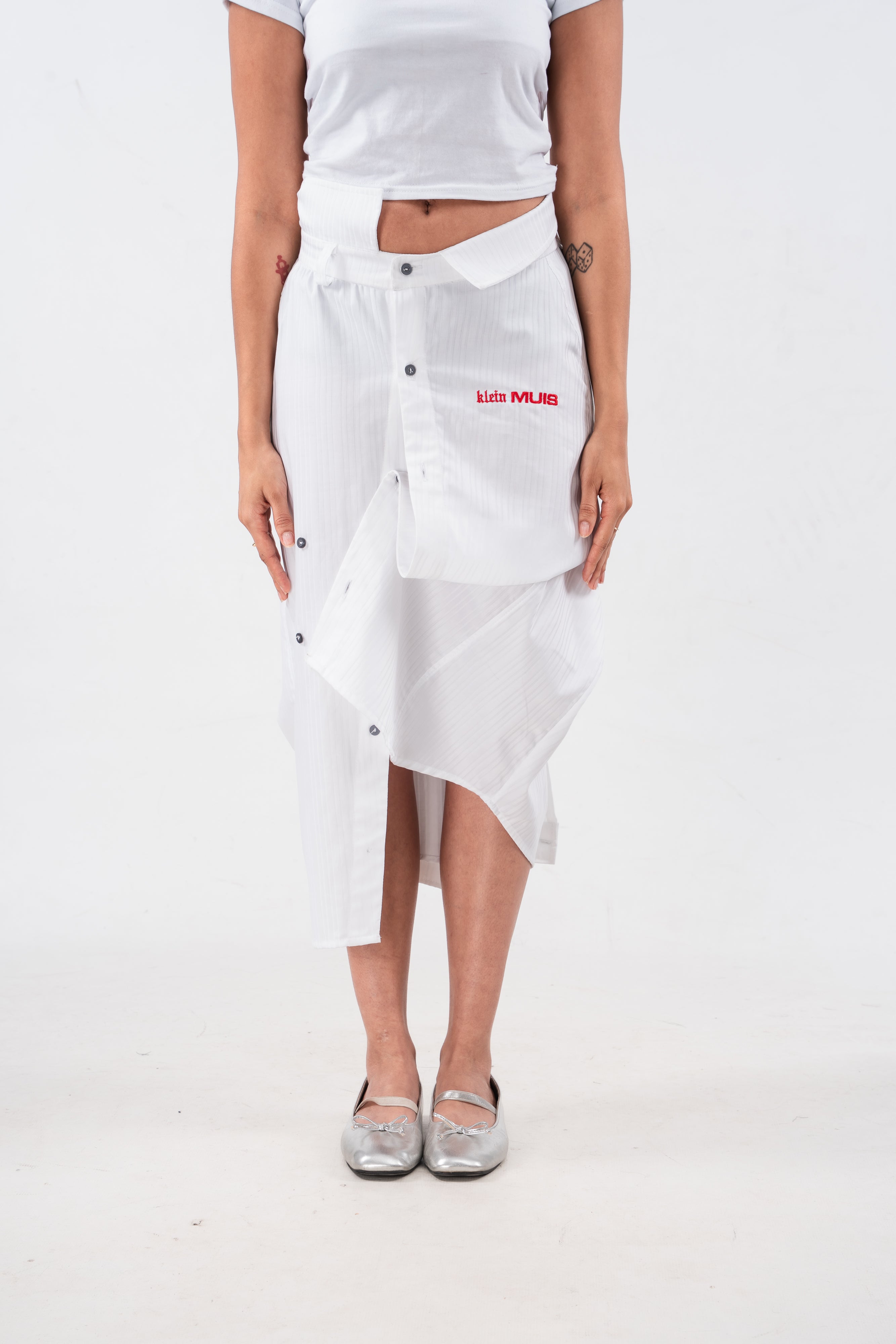 White Shirt Skirt