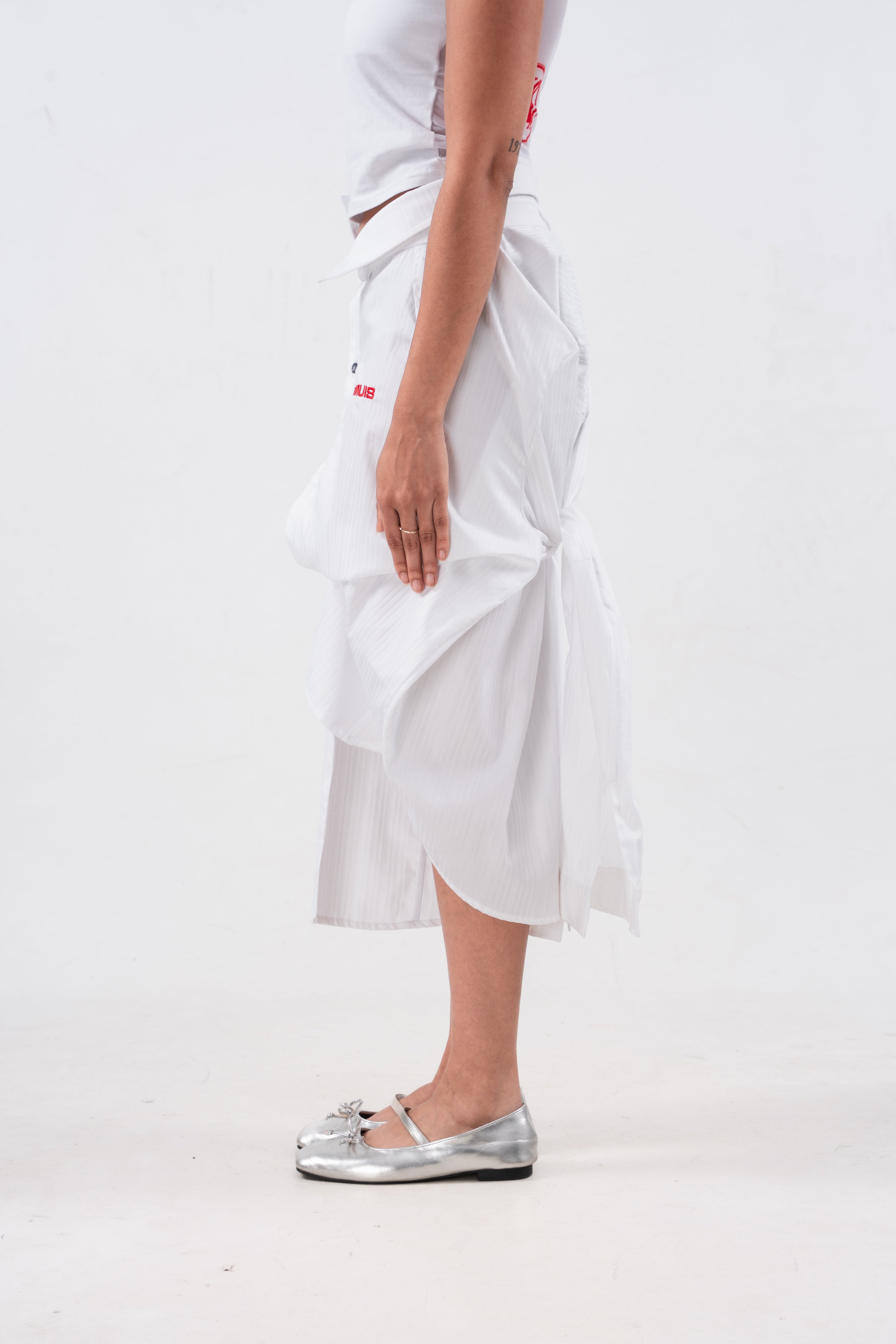 White Shirt Skirt