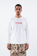 White Longsleeve Raglan T-shirt