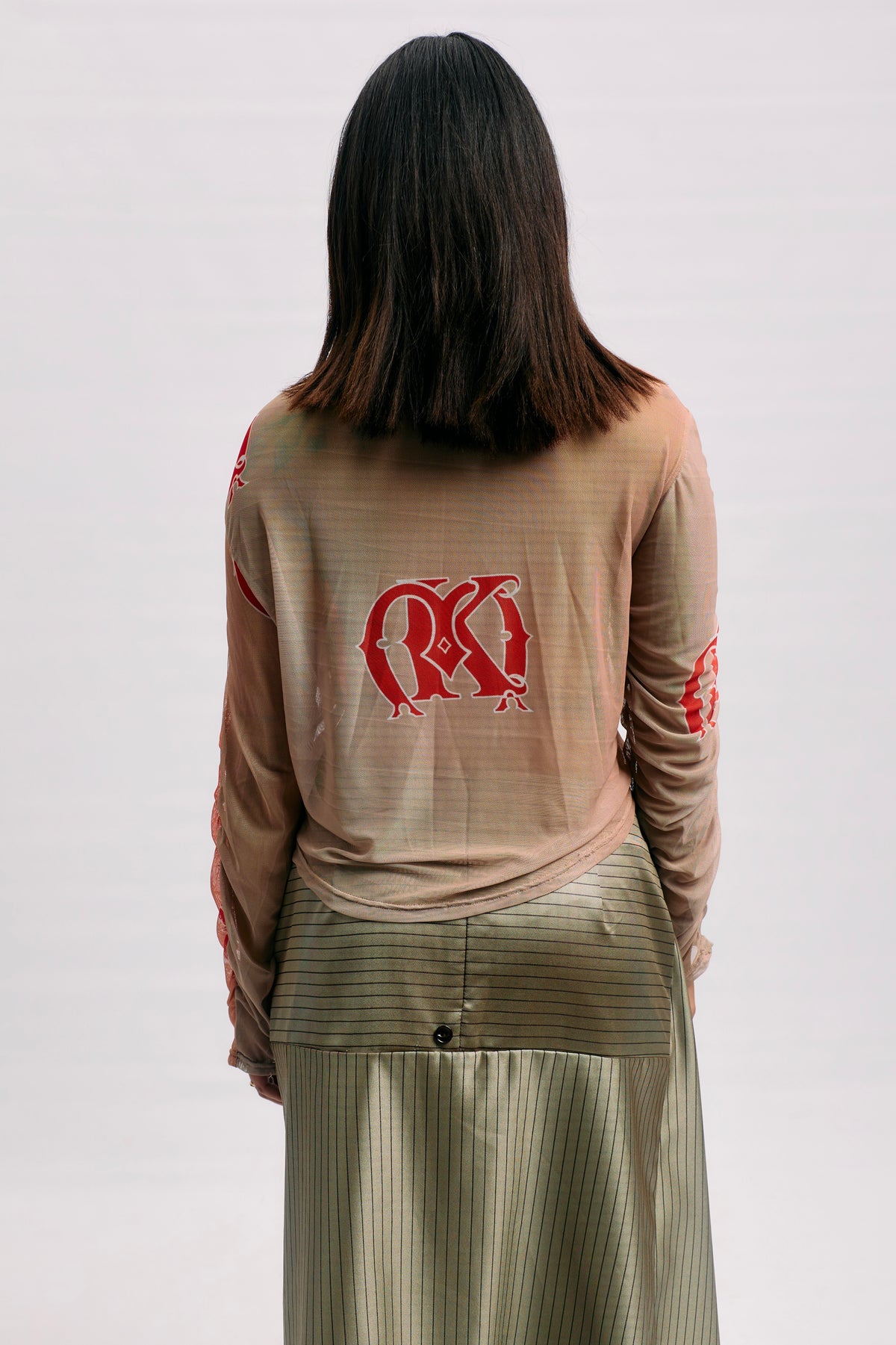 Longsleeve Mesh Top